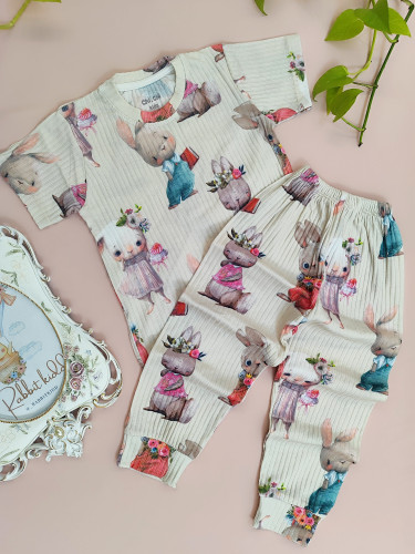 ست راحتی کبریتی نخ پنبه مناسب ۱ تا ۸ یا ۹ سال