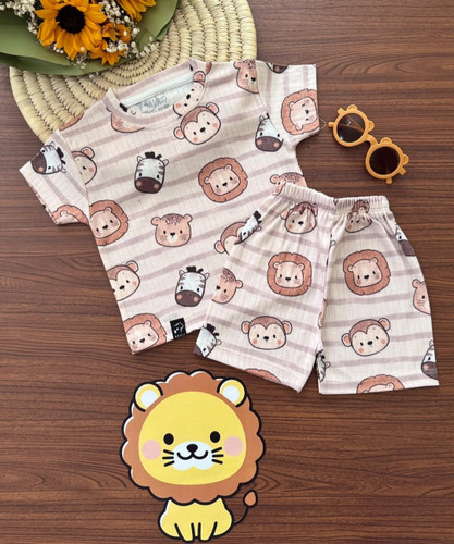 ست راحتی تیشرت شلوارک کودک ارسال ۶ اردیبهشت