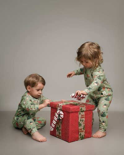 ست راحتی بچگانه طرح کریسمس